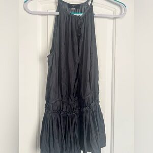 Tahari Black Sleeveless Tank Top